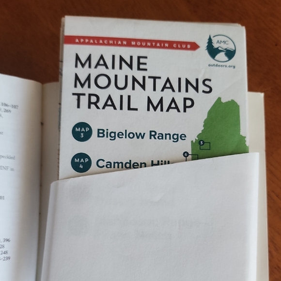 Maine Mountain Guide Book New never used - Picture 4 of 5